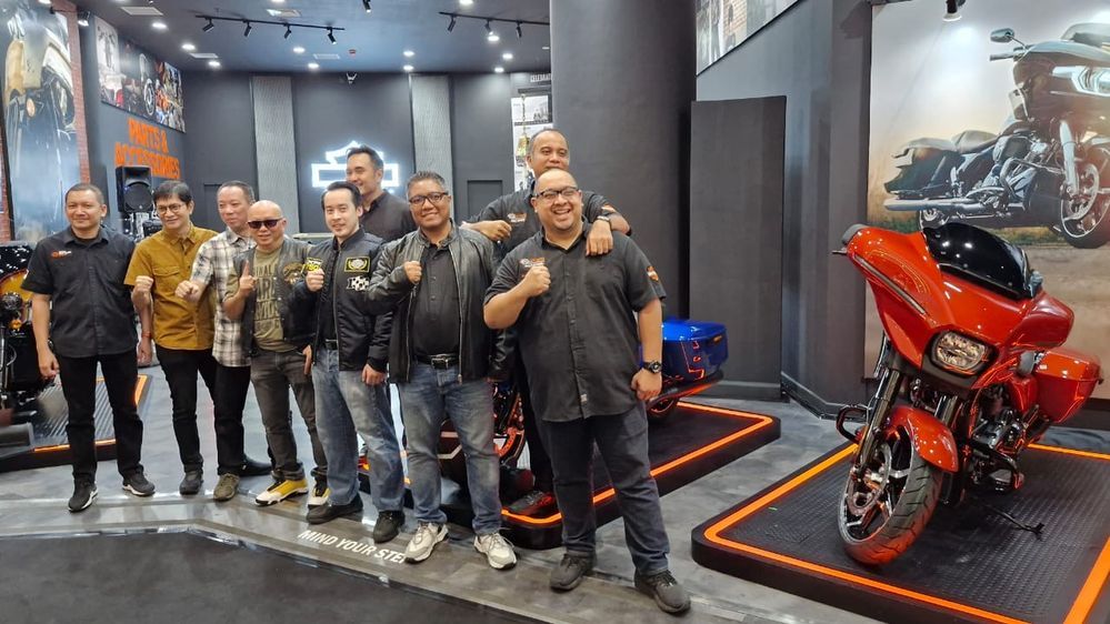 Harley Davidson Rilis Lima Motor Anyar Edisi 2024 dan Buka Pop Up Store di Mall