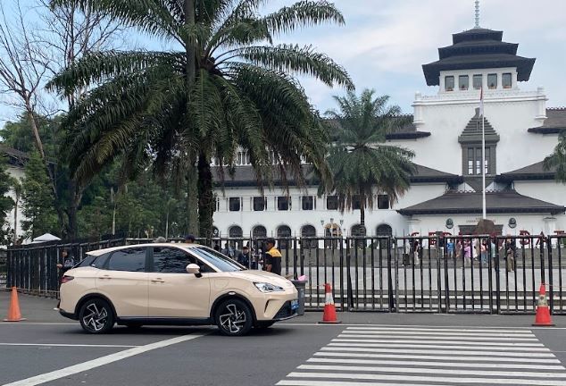 Test Drive Neta V-II Jakarta Bandung, Fitur ADAS Makin&nbsp;Diandalkan