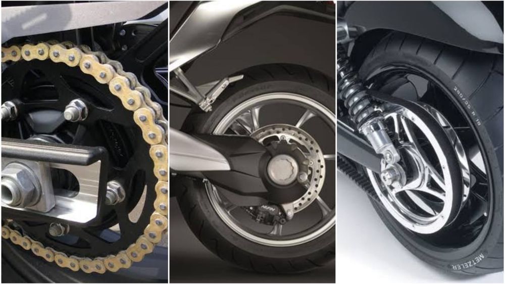 Mana yang Lebih Awet dan Kuat Bagi Sepeda Motor; Pakai Rantai, Belt, atau&nbsp;Shaft?
