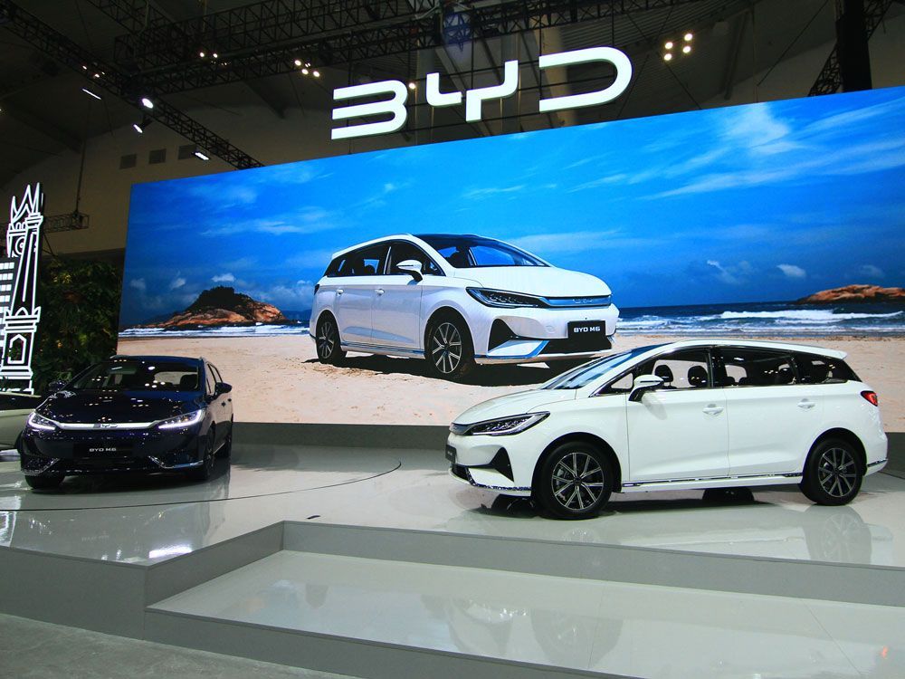 Grab Beli 1.000 Mobil Listrik buat Taksi Online, Mayoritas BYD, Termasuk MPV&nbsp;M6