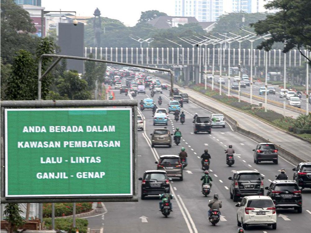 Ganjil-Genap Jakarta Tak Berlaku pada Senin 16 September&nbsp;2024
